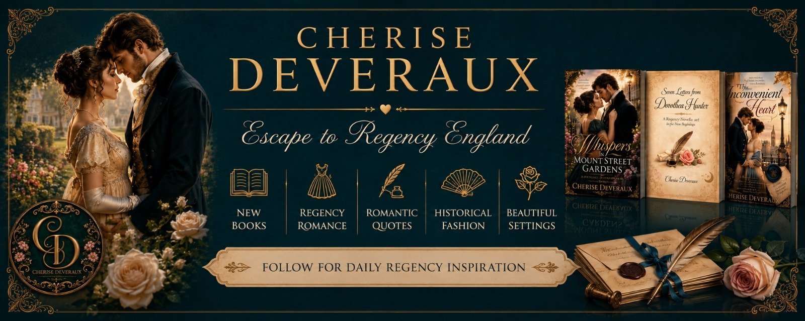 Cherise Deveraux — Escape to Regency England